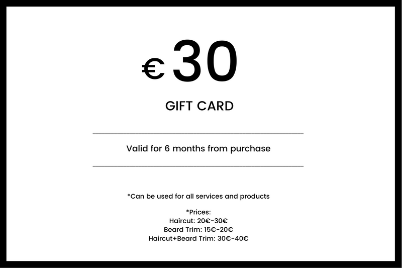 30€ Gift Card